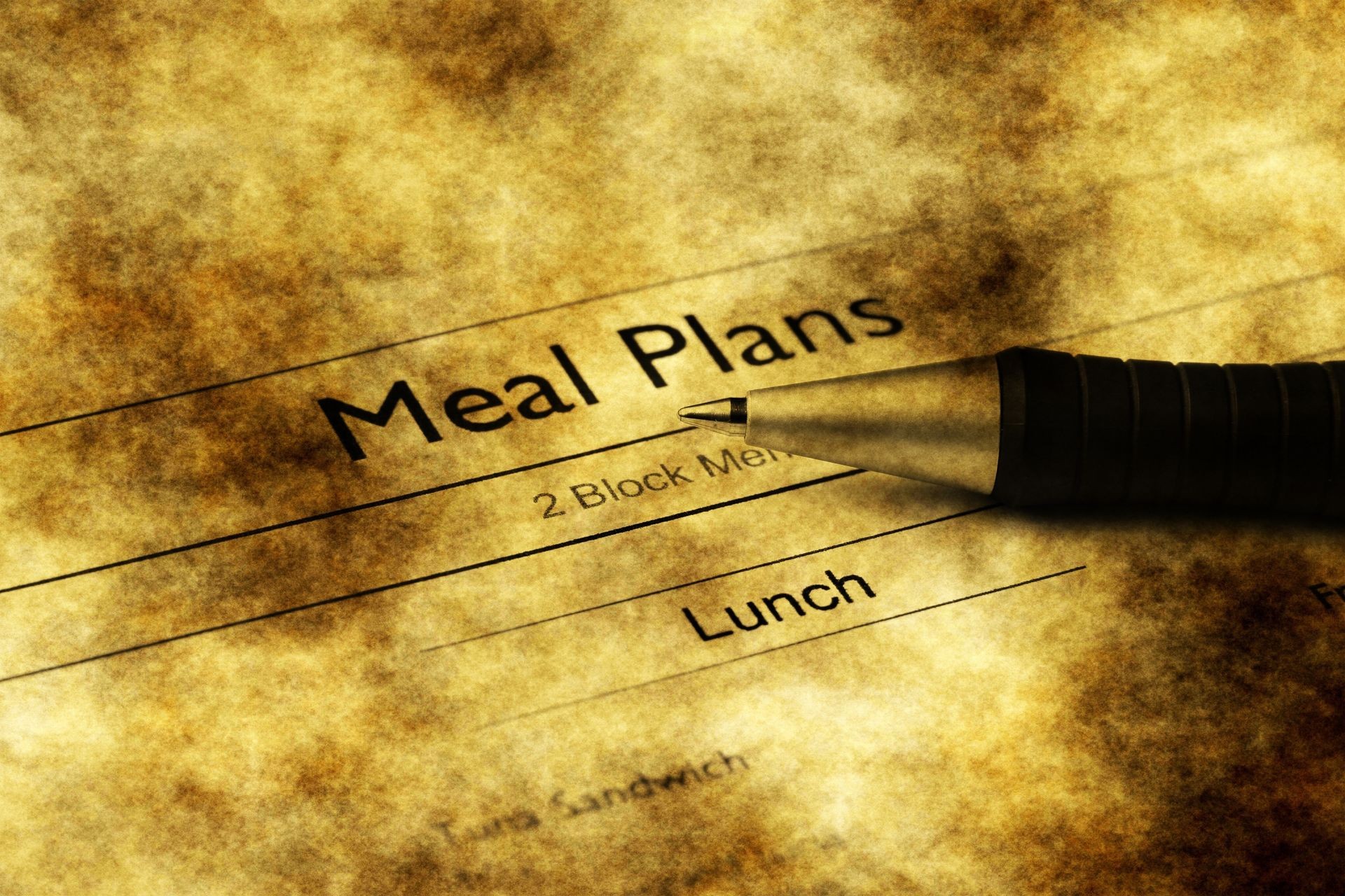 Custom Meal Plans
